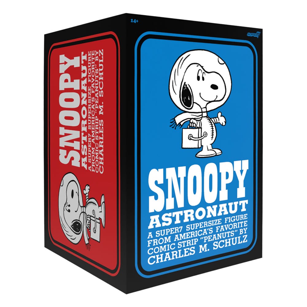 Peanuts supersize vinylactiefiguur Snoopy wit ruimtepak 30 cm