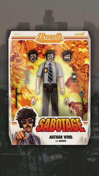 Beastie Boys Ultimates Action Abbildung Welle 1 Nathan Wind als "CCHESE" 18 cm