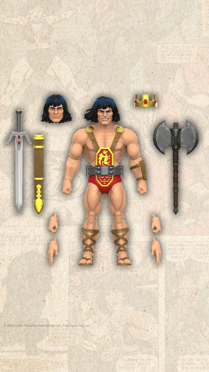 Conan le barbare Ultimemate Action Figure Kull le conquérant 18 cm