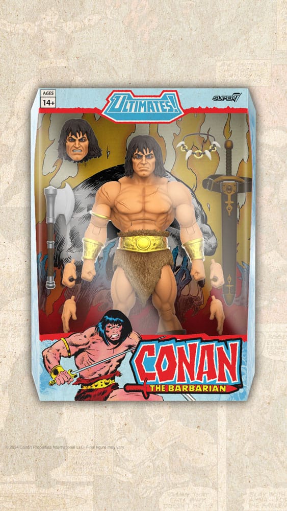 Conan The Barbarian Ultimates Action Figure Conan The Barbarian 18 cm