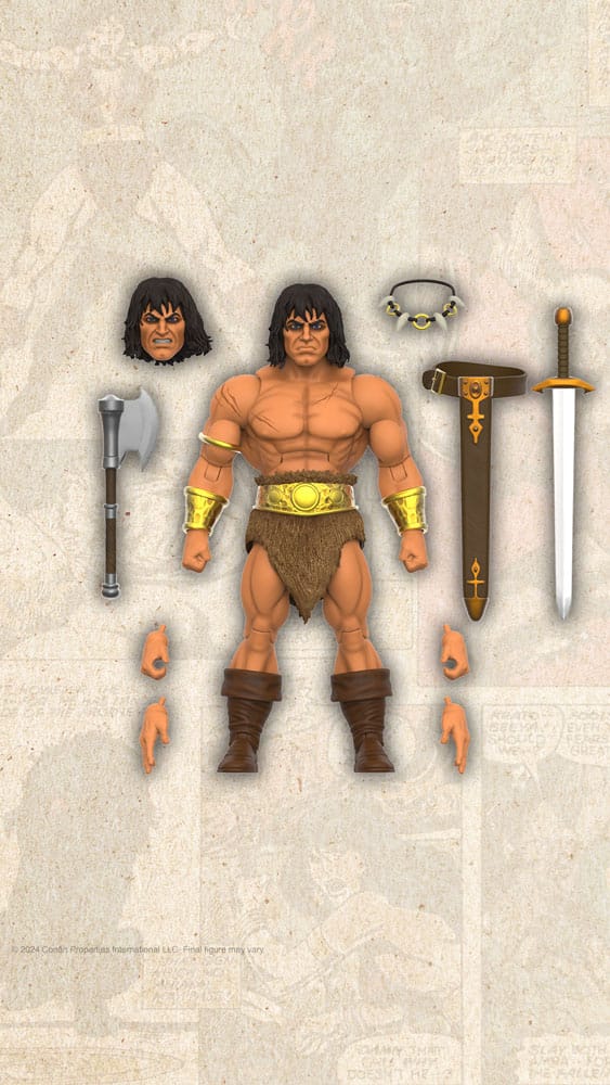 Conan The Barbarian Ultimates Action Figure Conan The Barbarian 18 cm