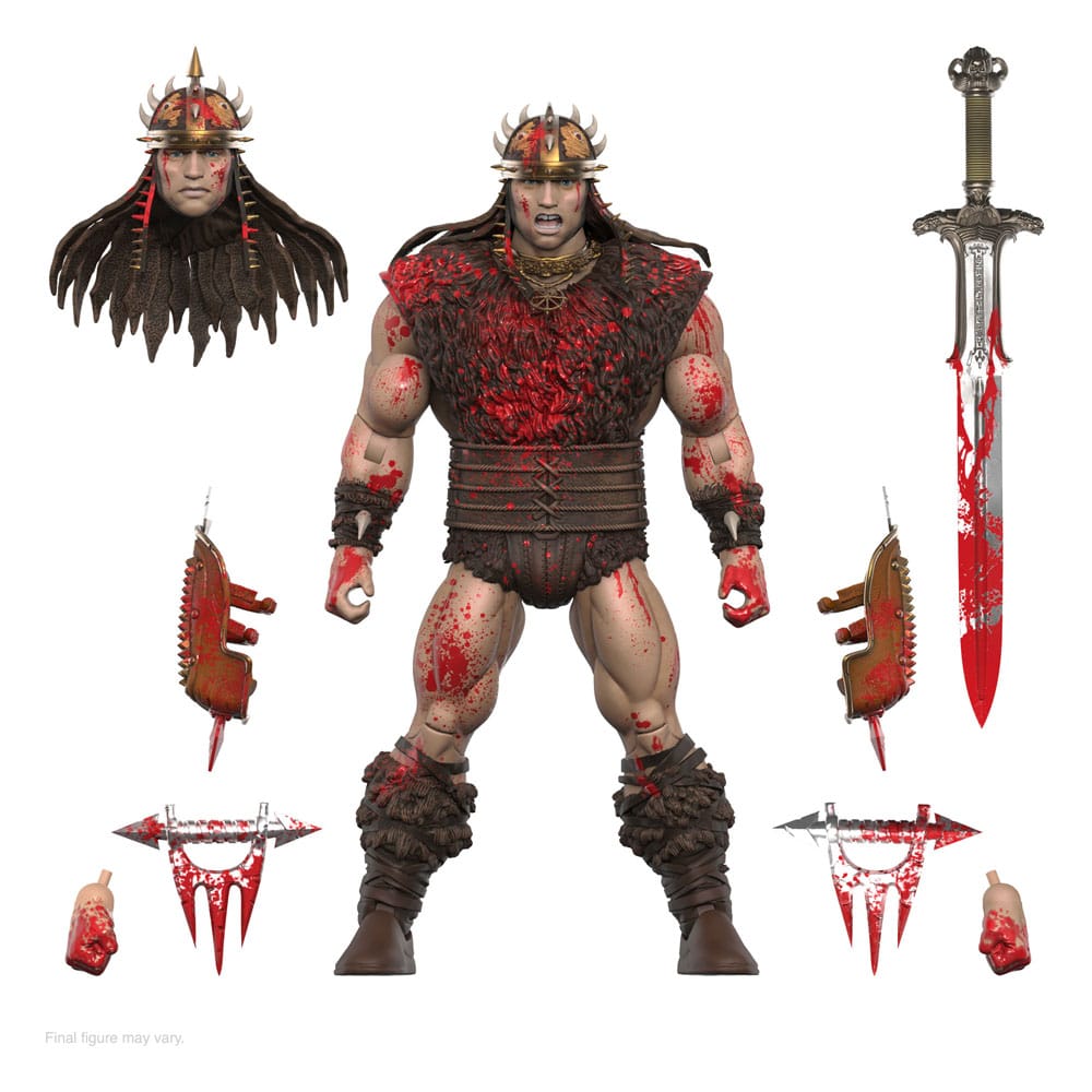 Conan the Barbarian Ultimates Actiefiguur Conan Blood Soaked Pit Fighter 18 cm