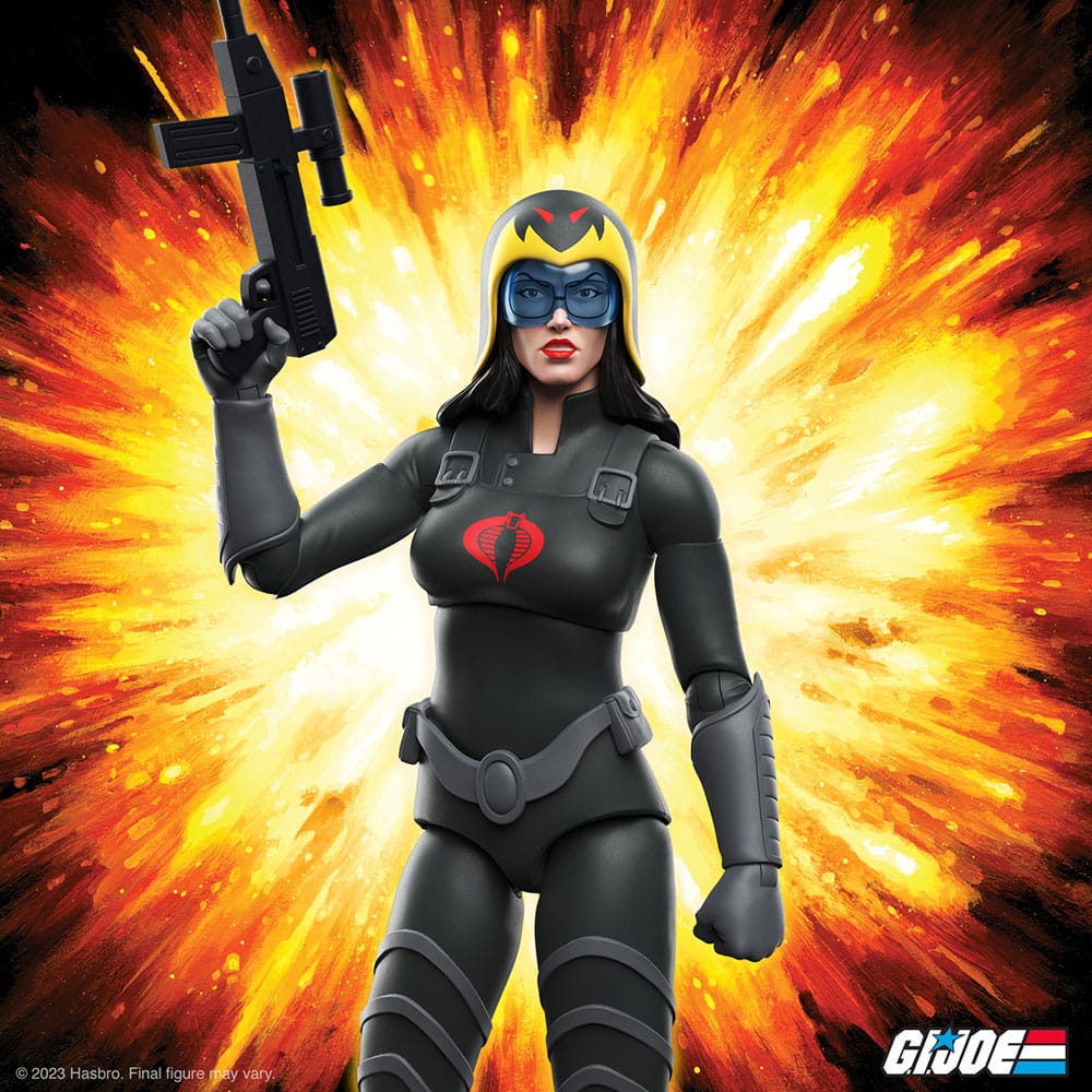 G.I. Joe Ultimates Action Figure Baroness (Black Suit) 18 cm