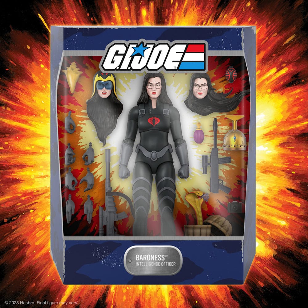 G.I. Joe Ultimates Action Figure Baroness (Black Suit) 18 cm