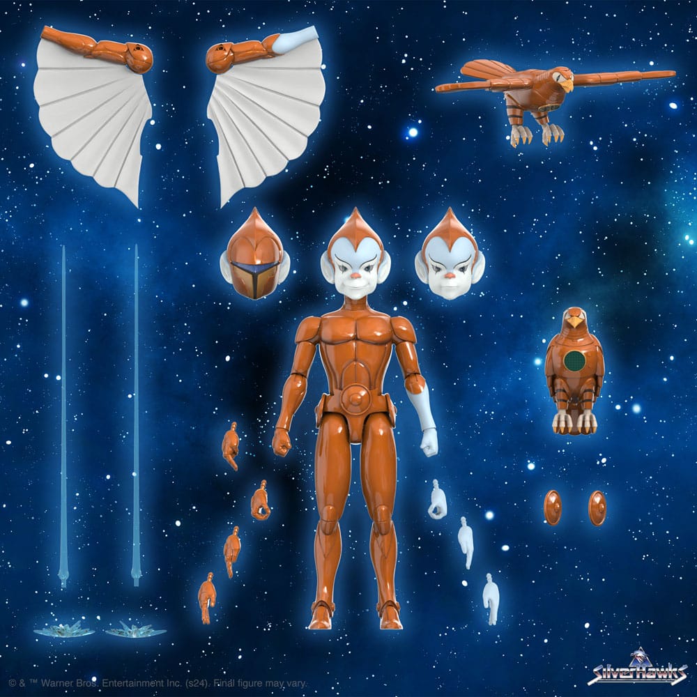 Silverhawks Ultimates Actie Figuur Wave 2 Copper Kidd (Cartoon nauwkeurig) 18 cm