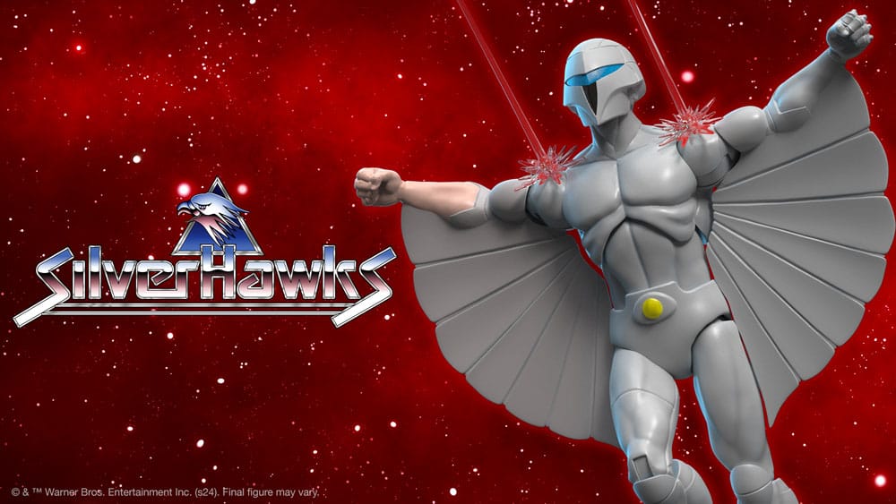Silverhawks, aksiyon figürü darkbird 18 cm'yi ortaya çıkarır