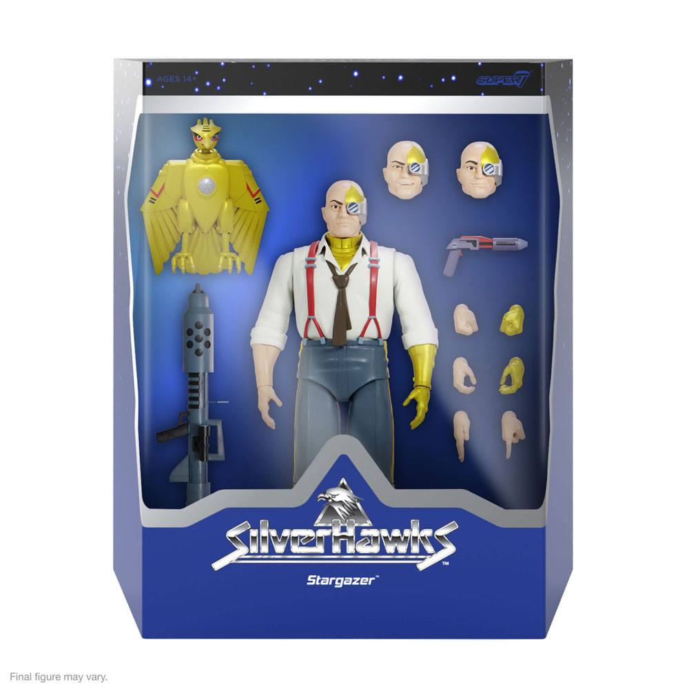 Silverhawks Ultimates actiefiguur commandant Stargazer 18 cm