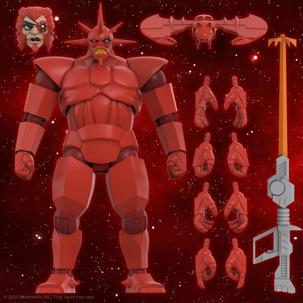 Silverhawks Ultimate Action Figure Mon*Star (versione giocattolo) 18 cm