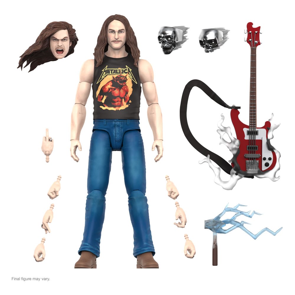 Metallica Ultimates Action Figure Wave 2 Cliff Burton 18 cm