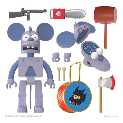 Les Simpsons Ultimemate Action Figure Robot démangeaisons 18 cm