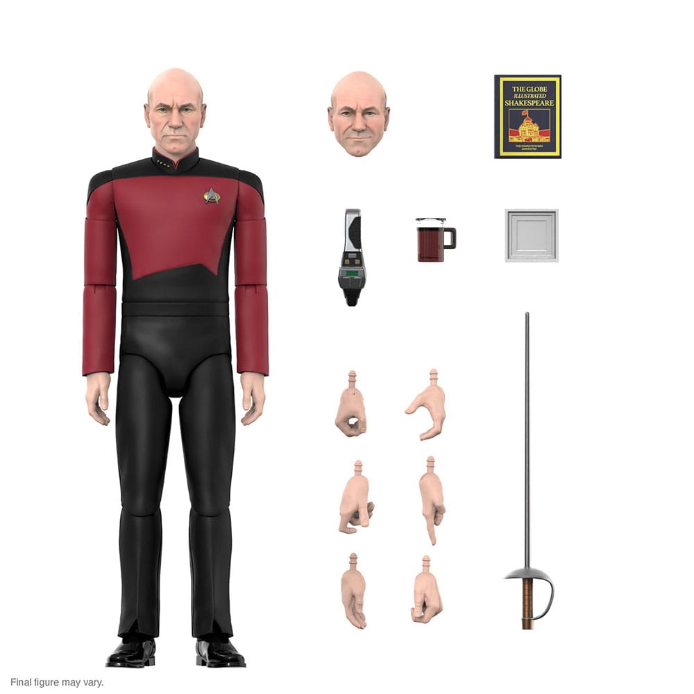 Star Trek: Sljedeća generacija Ultimates akcijske figure Kapetan Picard 18 cm