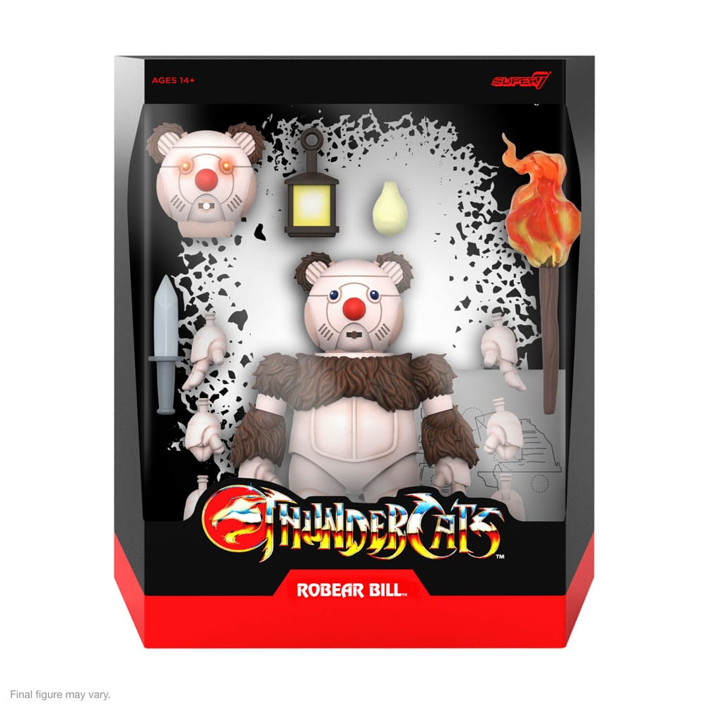 Thundercats Ultimates Action Figure Ro-Bear Bill 18 cm