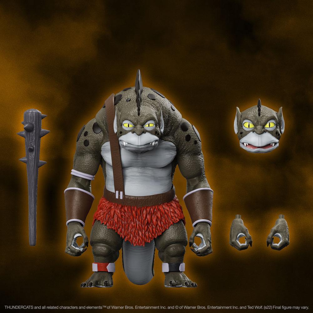 Thundercats, aksiyon figürü dalgası 8 sürüngen kabadayı 20 cm