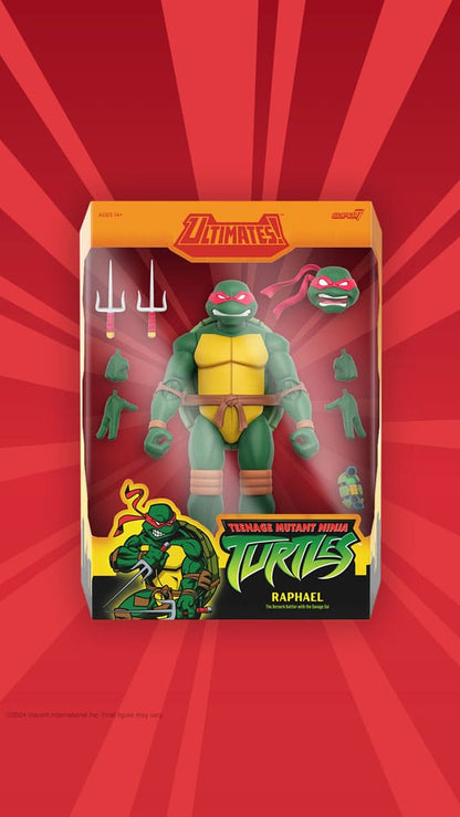 Teenage Mutant Ninja Turtles Ultimate Action Figür Dalgası 12 Raphael 18 cm