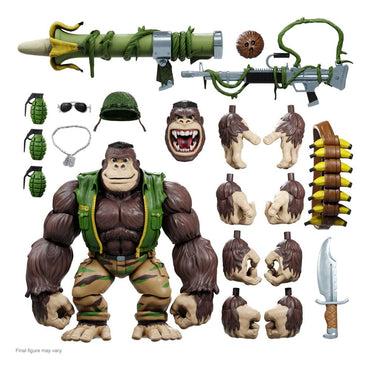 Teenage Mutant Ninja Turtles Ultimate Action Figure Guerrilla Gorilla 20 cm