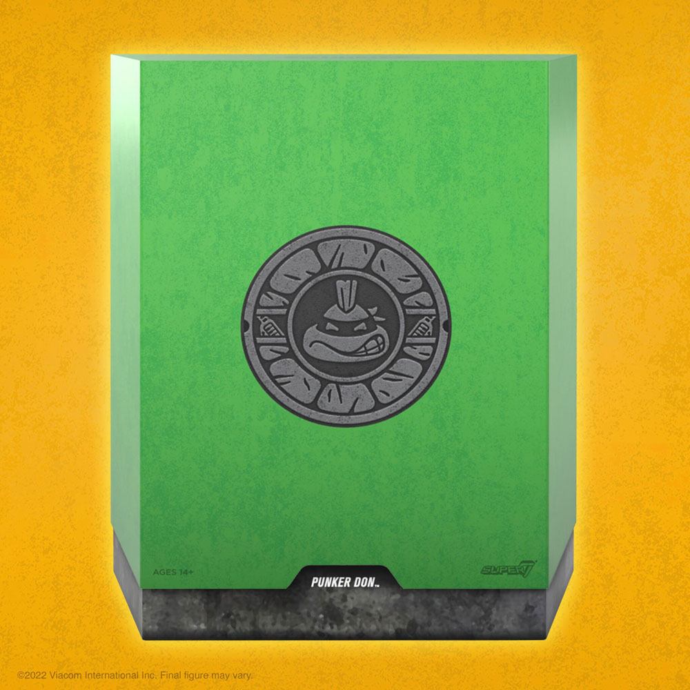 Teenage Mutant Ninja Turtles Ultimate Action figürü Punker Donatello 18 cm