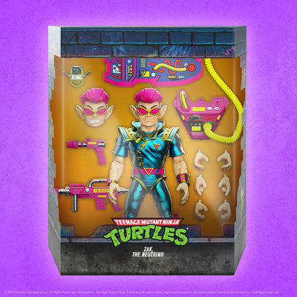 Teenage Mutant Ninja Turtles Ultimate Action Şekil Zak, Nötrino 18 cm