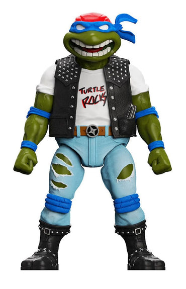 Tinejdžerski mutant ninja kornjače ultimates akcijska figura klasični rocker leo 18 cm