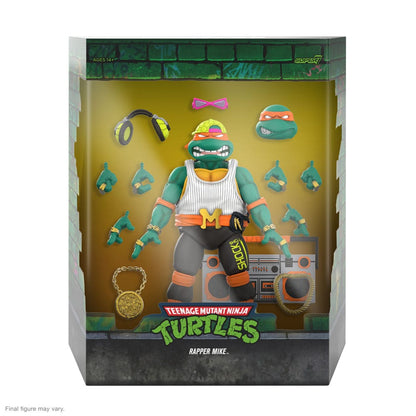 Teenage Mutant Ninja Turtles, aksiyon figürü Rappin 'Mike 18 cm