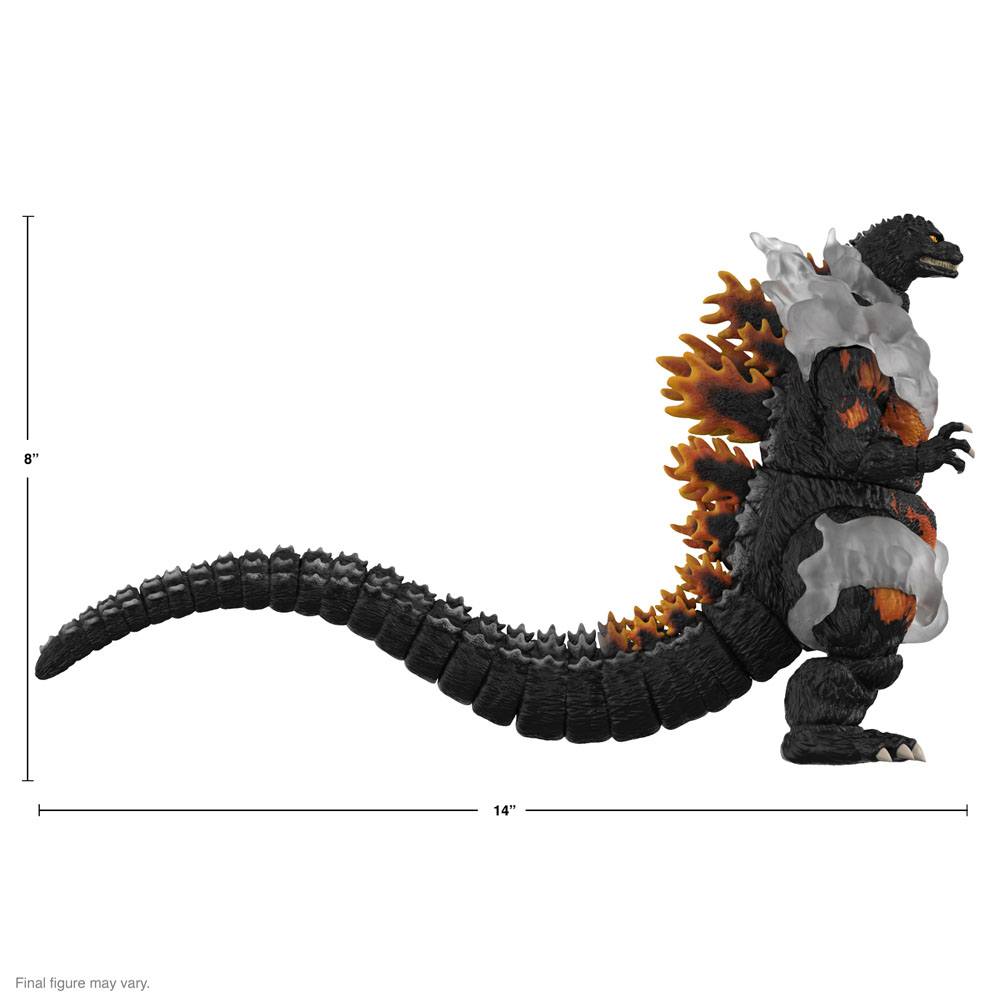 Toho Ultimates Action Figur Burning Godzilla 1995 20 cm