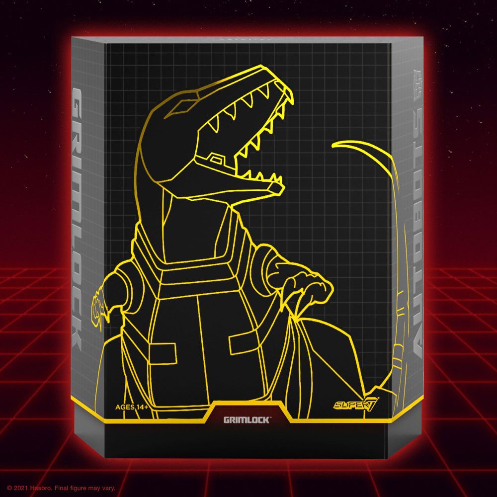 Transformers, aksiyon figürü Grimlock'u (Dino modu) 23 cm'yi