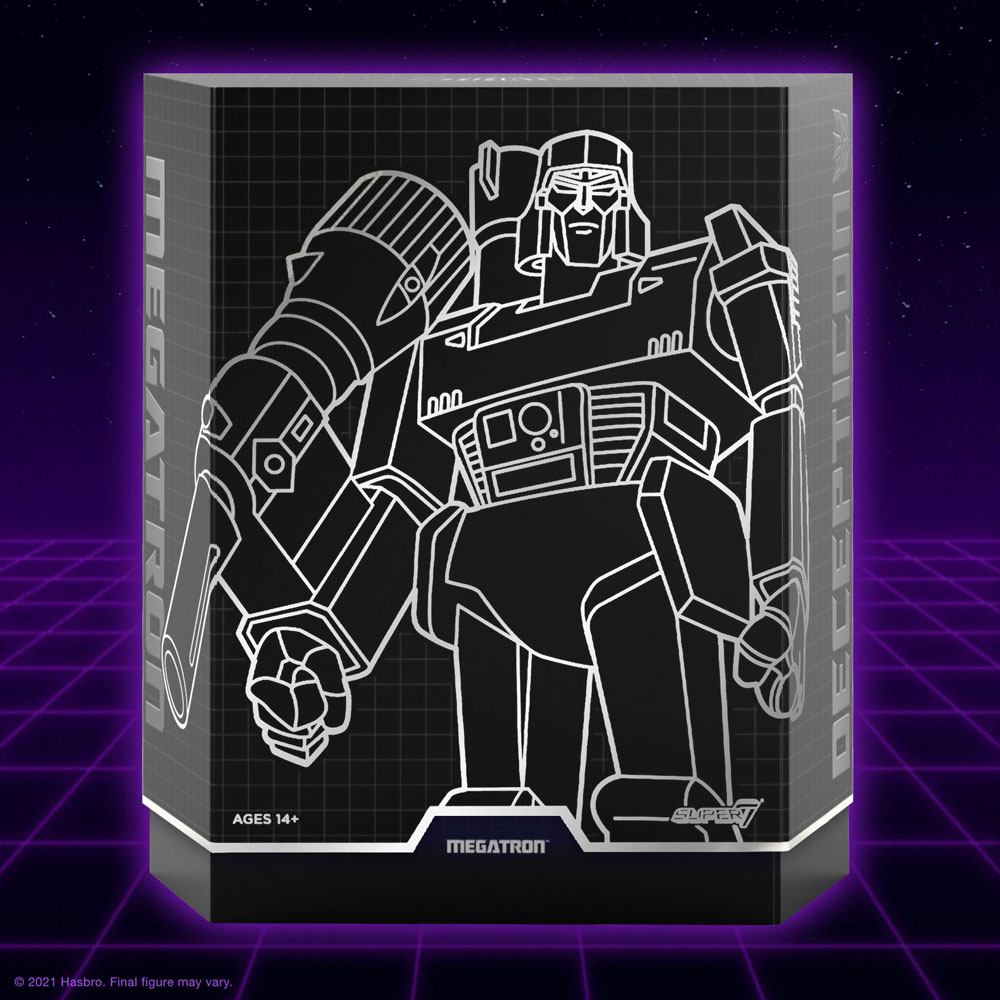 Transformers, aksiyon figürü megatron (g1 karikatür) 20 cm