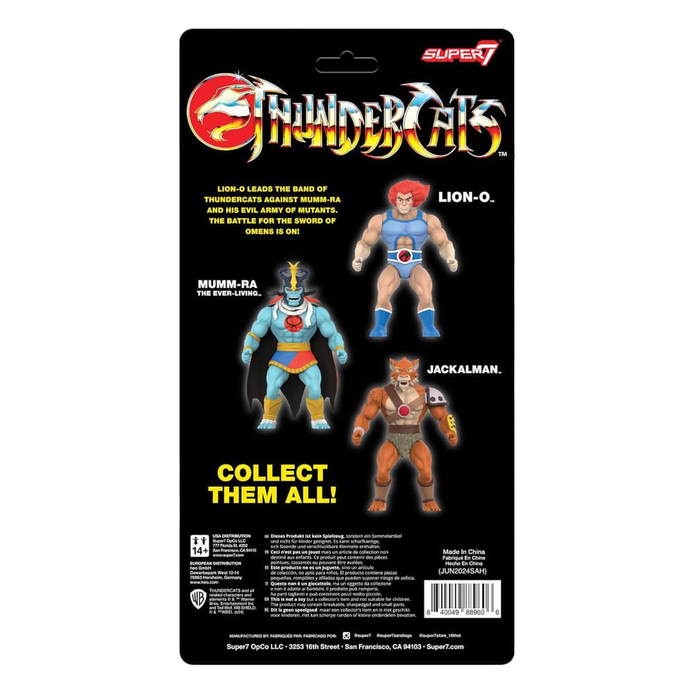 Thundercats Vintage Collection Action Figur Wave 1 Jackalman 14 cm