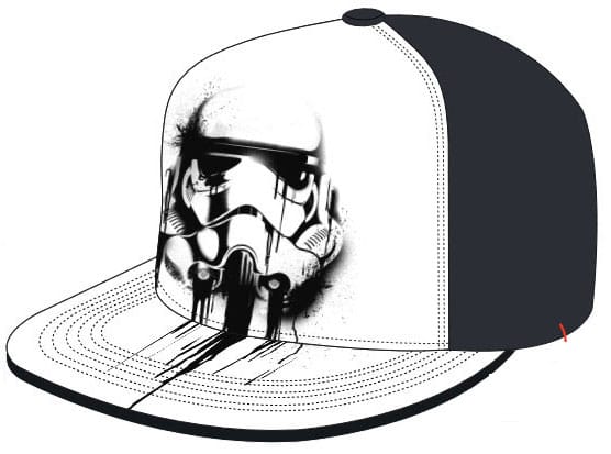 Star Wars gebogen Bill Cap druipende stormtrooper