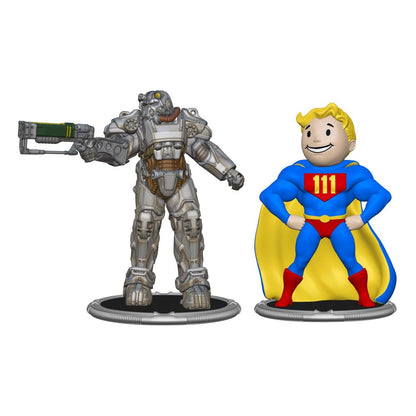 Fallout mini figure 2-pak set c t-60 i trezor (snaga) 7 cm