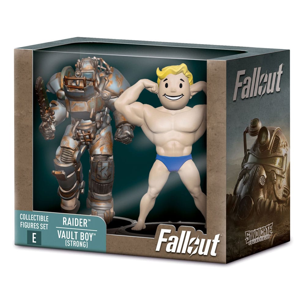 Fallout mini figure 2-pack set E Raider & Vault Boy (jak) 7 cm