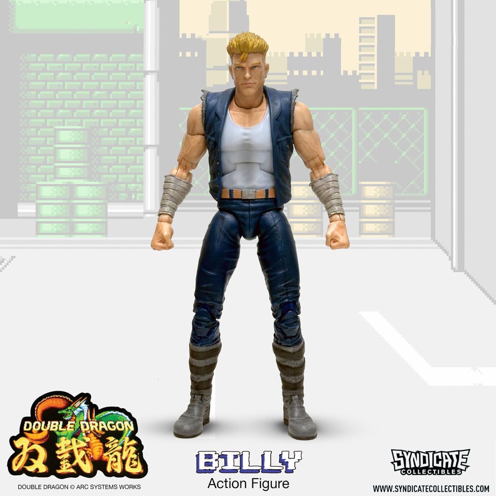 Double Dragon Deluxe actie Afbeelding 1/12 Billy 18 cm