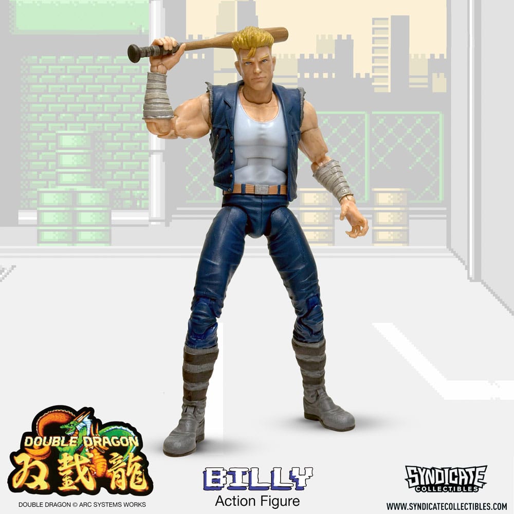 Double Dragon Deluxe Action Figur 1/12 Billy 18 cm