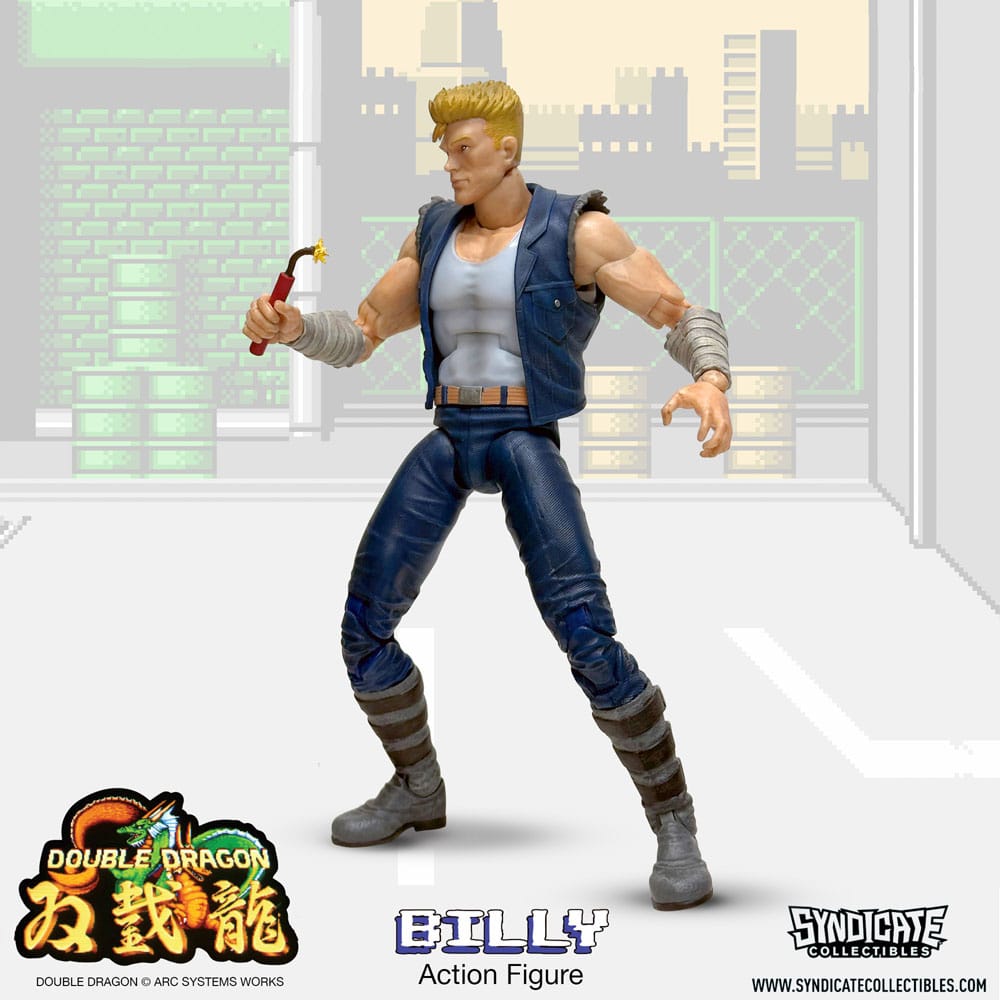 Double Dragon Deluxe actie Afbeelding 1/12 Billy 18 cm