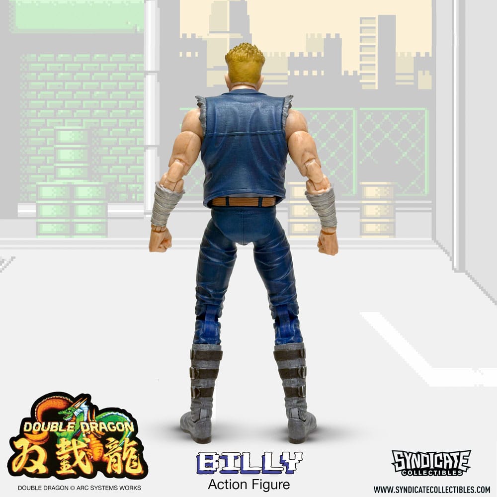 Double Dragon Deluxe actie Afbeelding 1/12 Billy 18 cm