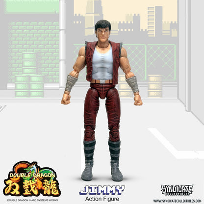 Double Dragon Deluxe Action Figur 1/12 Jimmy 18 cm