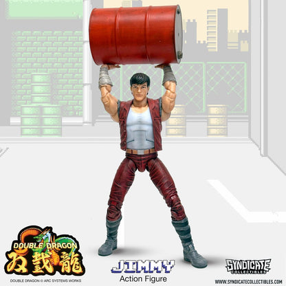 Double Dragon Deluxe Action Figur 1/12 Jimmy 18 cm