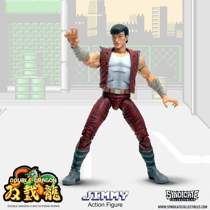 Double Dragon Deluxe Action Figur 1/12 Jimmy 18 cm