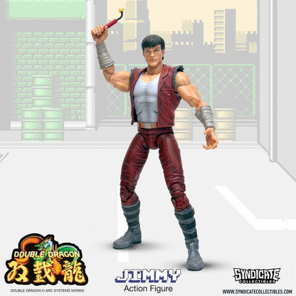 Double Dragon Deluxe Action Figur 1/12 Jimmy 18 cm