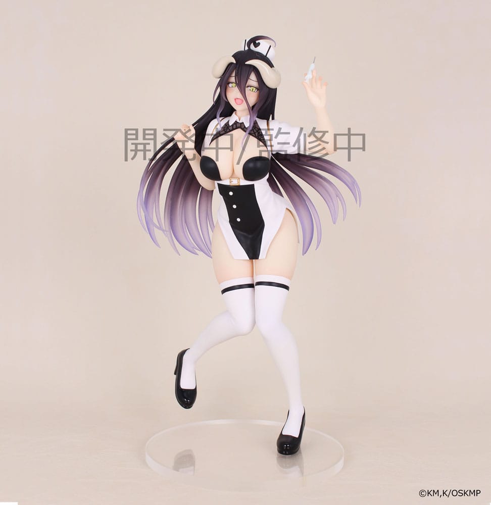 Overlord Vivit PVC Statue Albedo Enfermera Ver. 18 cm