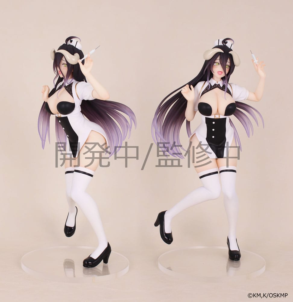 Overlord vivit PVC Statue Albedo Nurse Ver. 18 cm