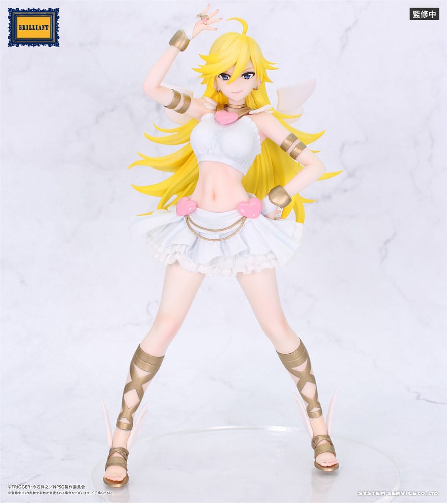 Ny trusse & strømpe med strømpebånd PVC statue trusse 21 cm