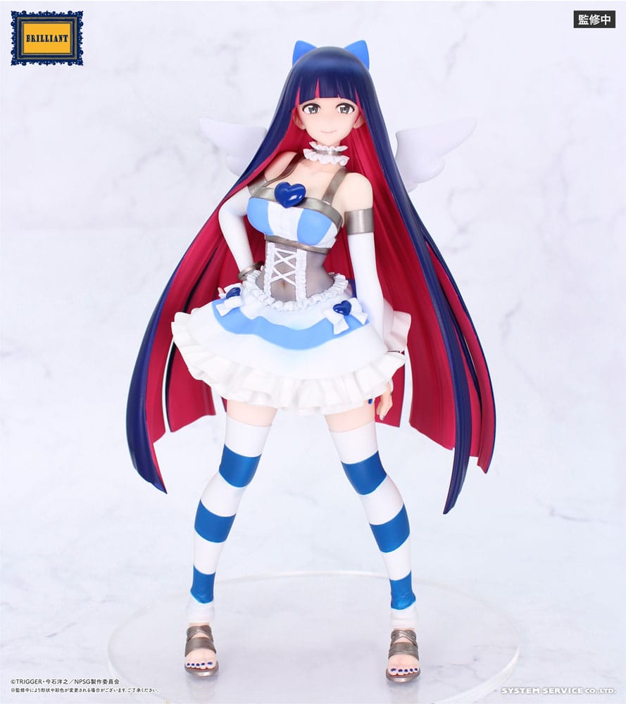 Ny trusse & strømpe med strømpebånd PVC Statue Strømpe 21 cm