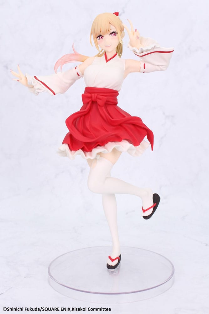My Dress-Up Darling Vivit Estatua de PVC Marin Kitagawa Shrine Maiden Ver. heo exclusivo 20 cm