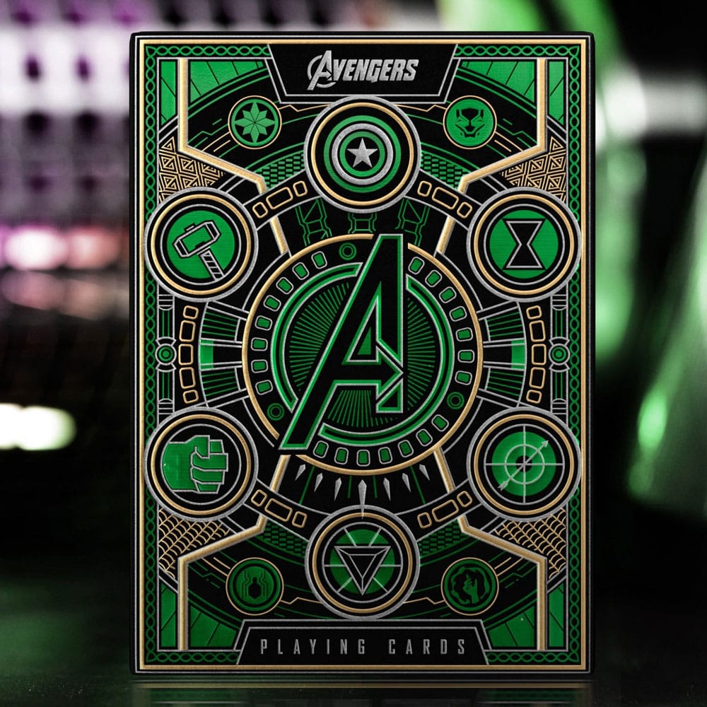 Avengers - The Infinity Saga Playing Cards Version verte