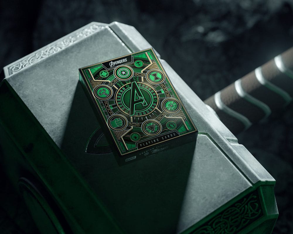 Avengers - The Infinity Saga Playing Cards Version verte