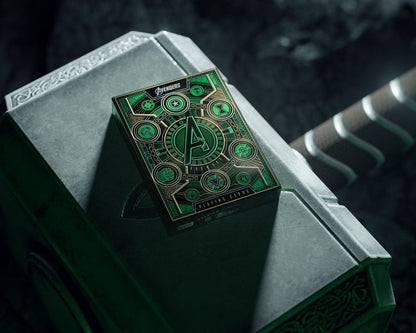 Avengers - The Infinity Saga Playing Cards Version verte