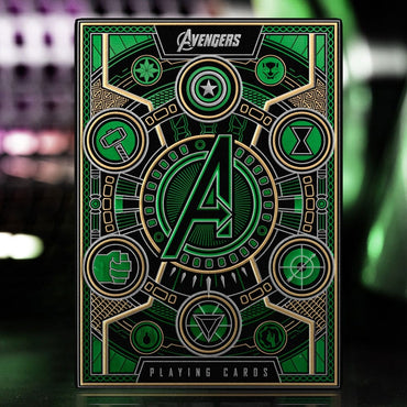 Avengers - The Infinity Saga Playing Cards Green Version