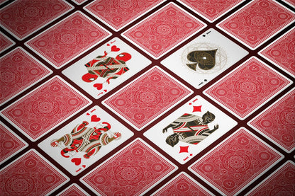 Avengers - The Infinity Saga Playing Cards Version rouge