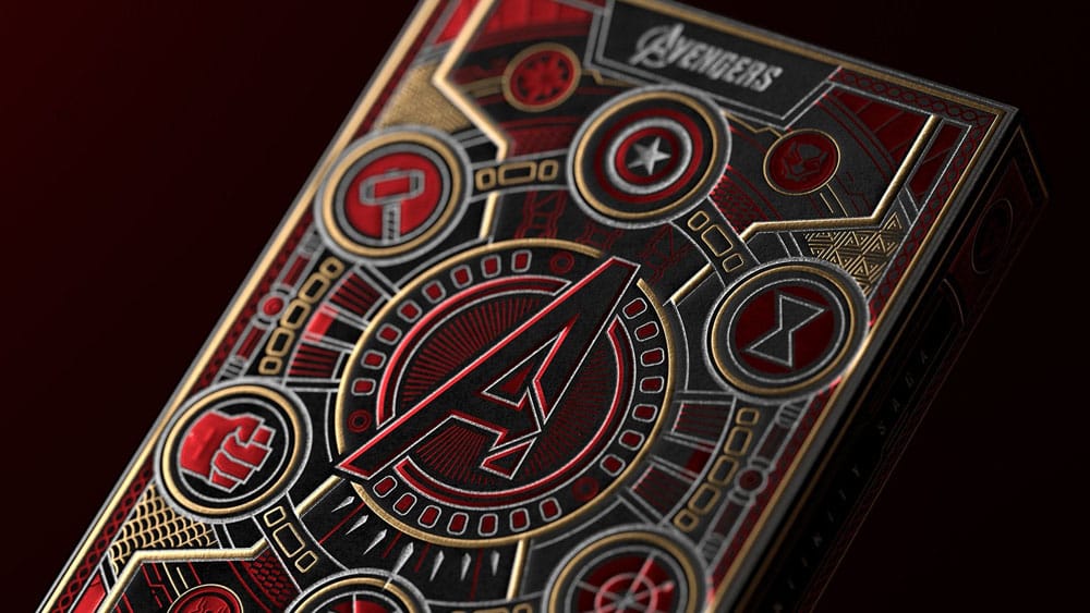 Avengers - The Infinity Saga Playing Cards Red Version