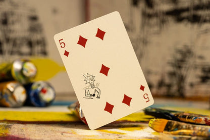 Jean-Michel Basquiat Karten spielen